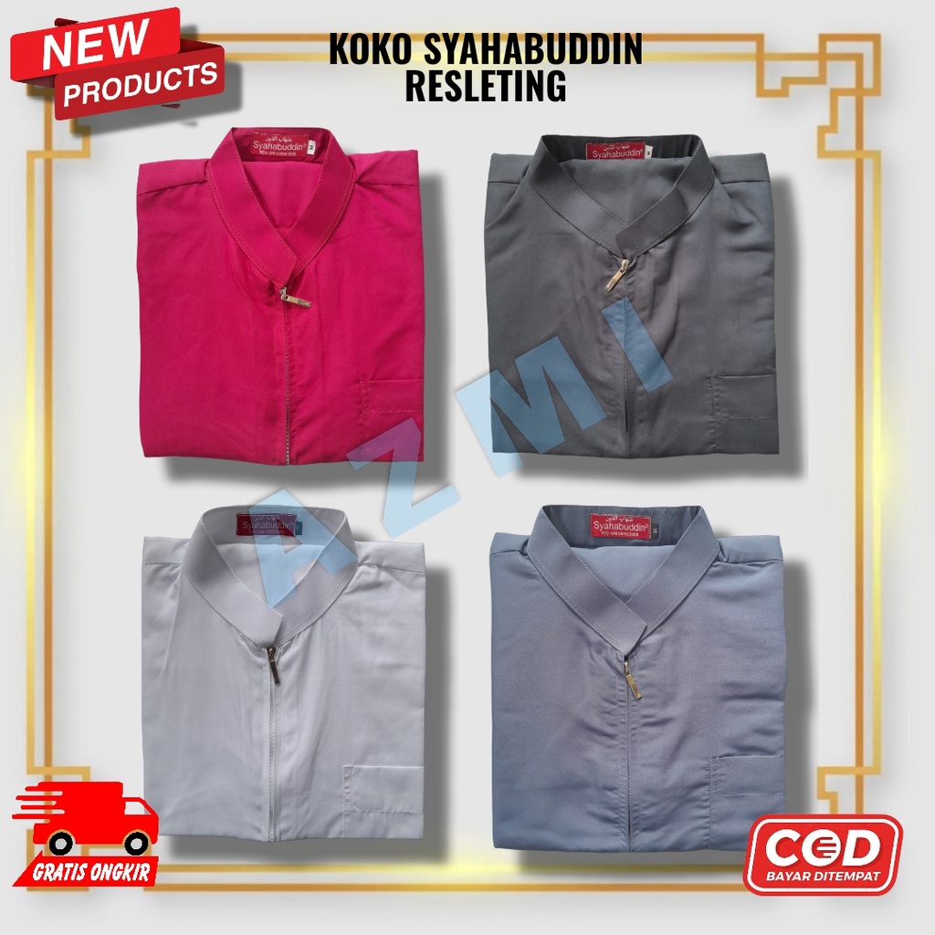 Promo Koko Syihabudin Yamani Resleting, koko taqwa syahabuddin Size L lengan panjang