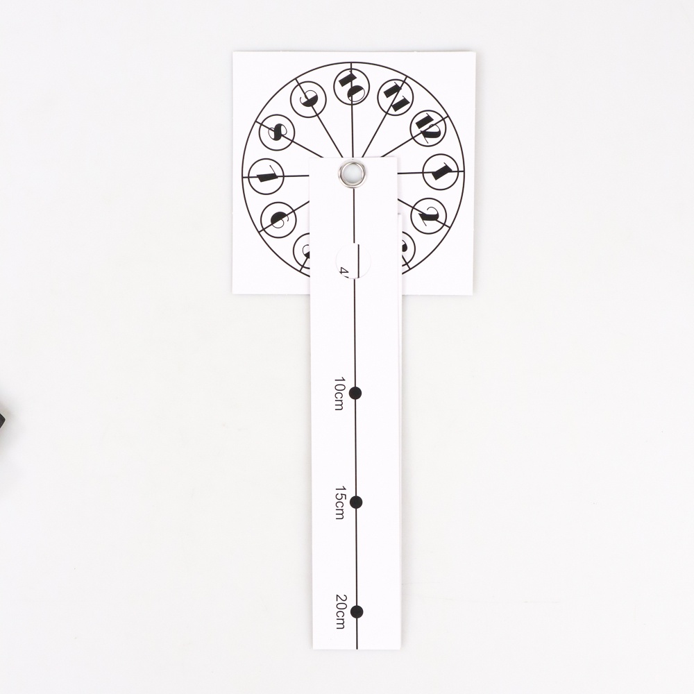 Taffware Jam Dinding Besar DIY Giant Wall Clock 90-100cm - DIY-106 - Silver