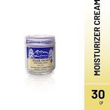 SEGER SNOW  MOISTURIZER BOTOL KACA KOSMETIK MURAH PERAWATAN MUKA KRIM MALAM ANTI AGING PENYAMAR NODA