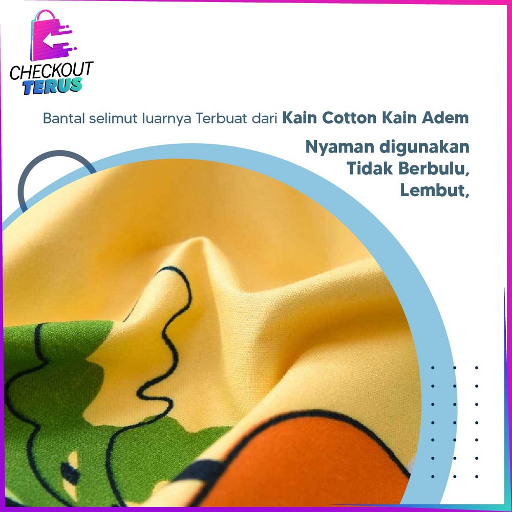 CT C595 Balmut Bantal Selimut 2IN1 Bisa Lipat Praktis Bantal Tidur Set Motif Karakter Kartun Blanket Bantal Travel Dewasa Anak