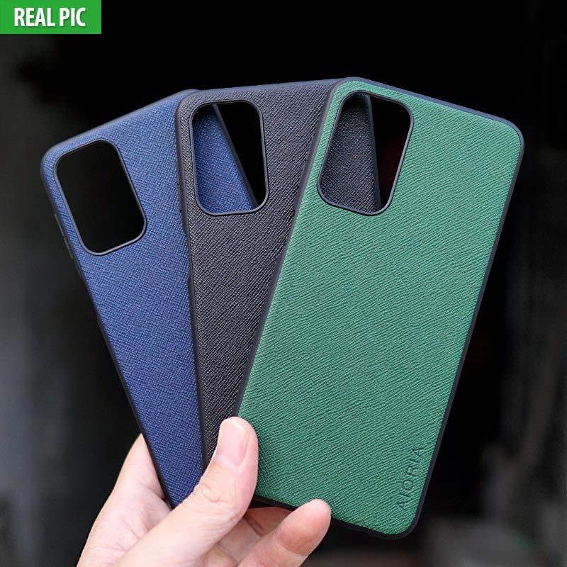 Casing AIORIA Canvas Samsung Galaxy S23 S24 S25 S26 Plus Ultra FE Edge M32 M22 M32 M23 M33 M52 M53 M