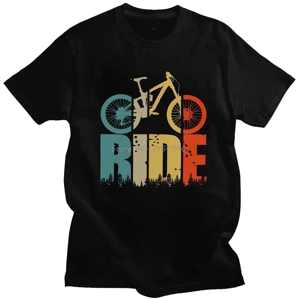 MYSTIQUE.ID-BAJU KAOS BIKE RIDE T-SHIRT LUCU KEREN DAN AESTETIC