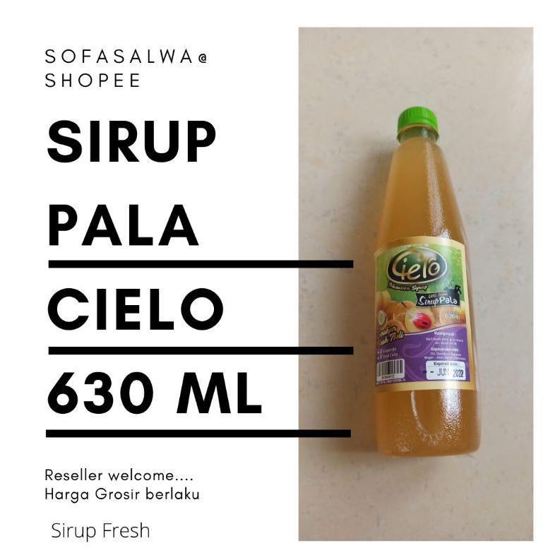 

Terlaris Sirup Pala Cielo 630ml (Free Packing)