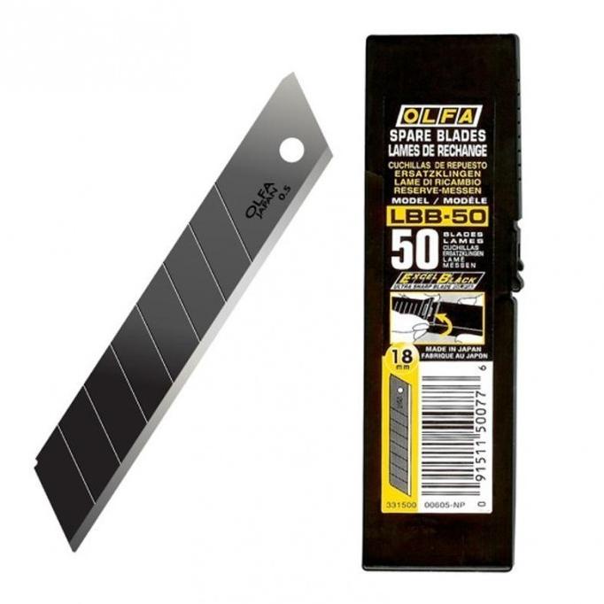 

Olfa Refill Cutter 18mm Spare Blade LBB-50 isi 50 Pcs