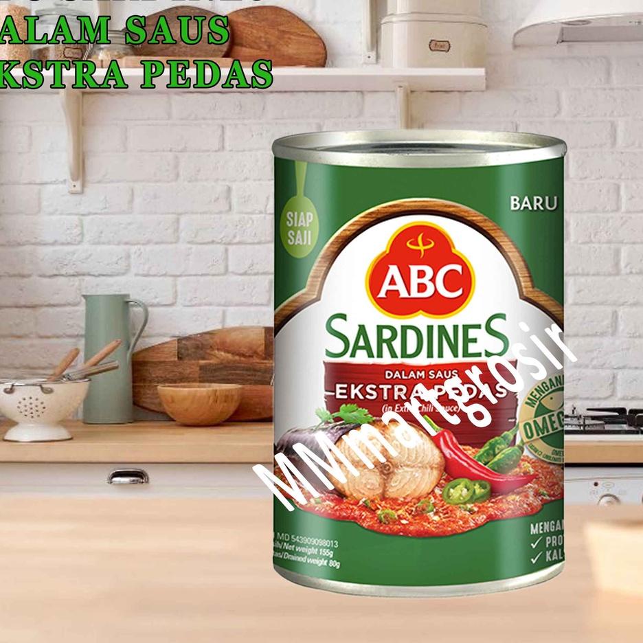 

Meroket ABC SARDINES DALAM SAUS EKSTRA PEDAS 155g