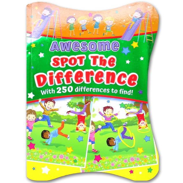 

Buku Aktivitas Anak Spot The Difference Mencari Perbedaan Gambar
