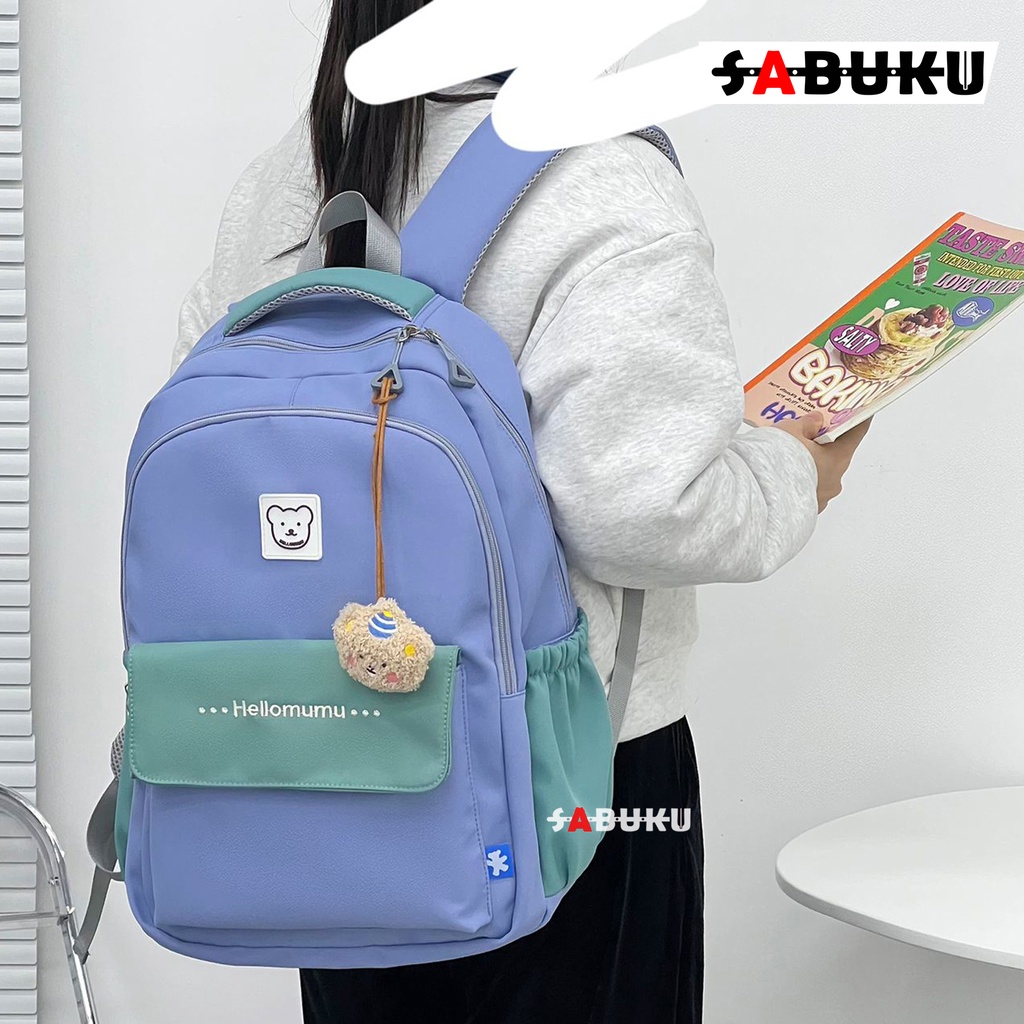 Tas Ransel Sekolah Anak Wanita Dan Pria Untuk Anak PAUD TK SD SMP Tas punggung Laptop Tas Backpack Korea Fashion Style -285