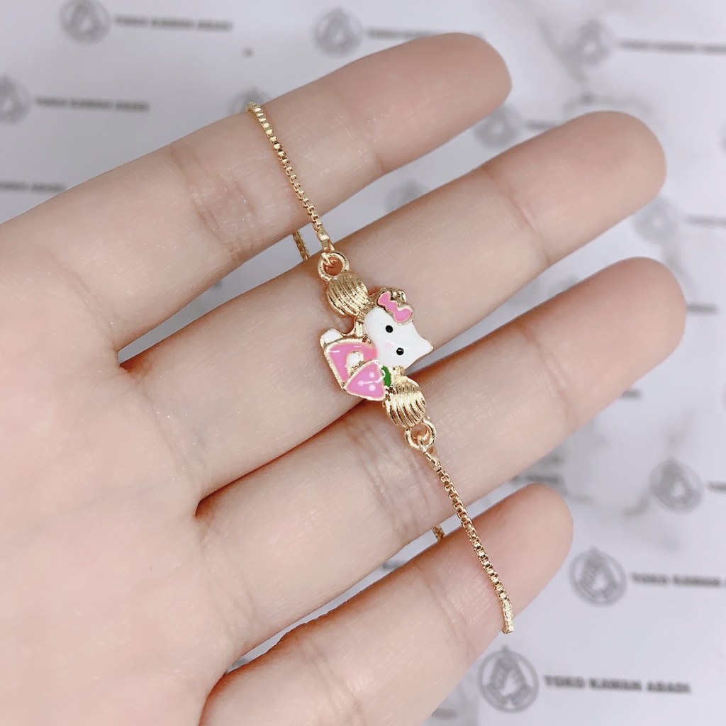 Gelang Tangan Anak Model Serut Hellokitty *22