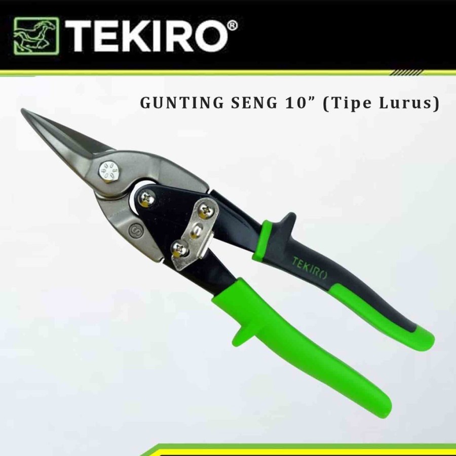 TEKIRO-Gunting Seng 10"/ Gunting Baja Ringan