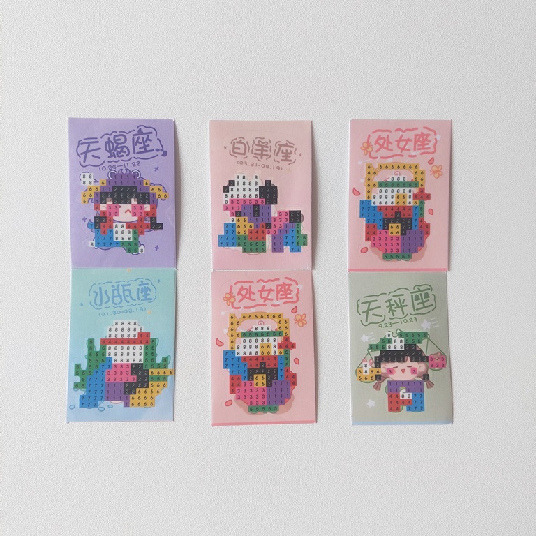 XX019 – Mainan Edukasi Anak Perempuan DIY Sticker Manik Mini Diamond Painting
