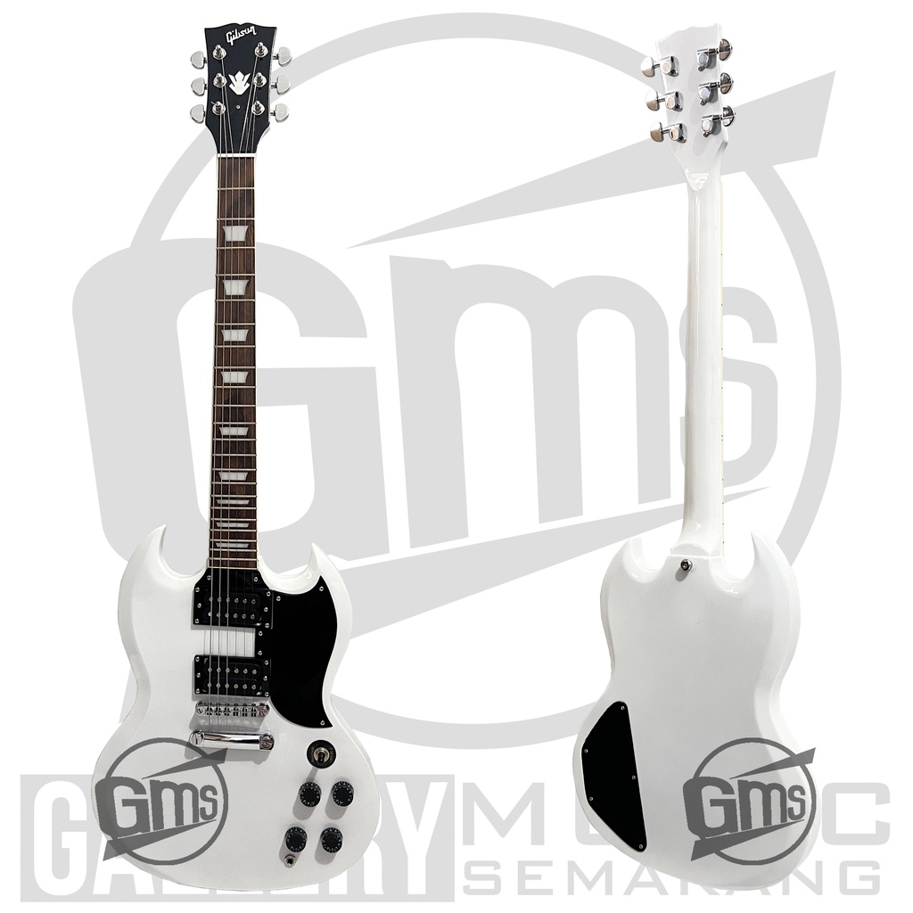 Gitar Elektrik Gibson SG White Custom Standart