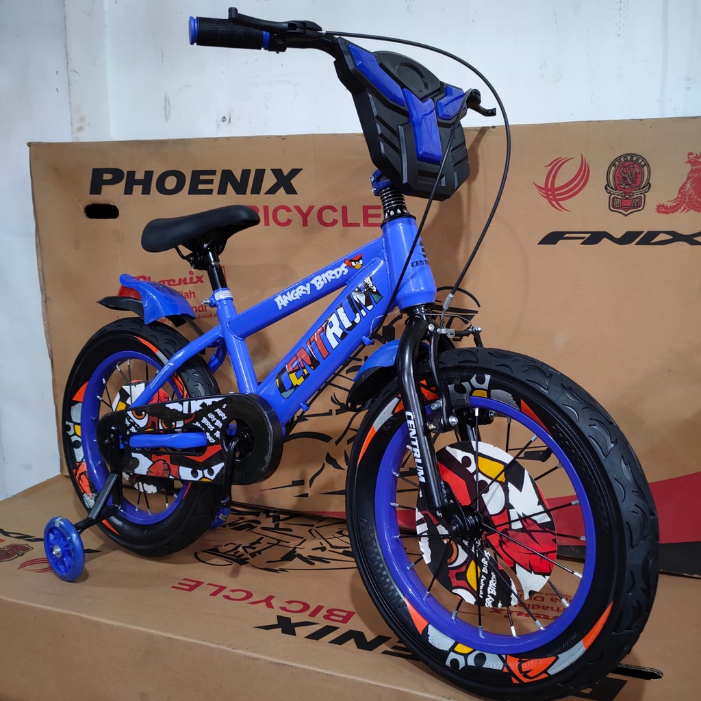 SEPEDA ANAK BMX CENTRUM FOSTER 5506-2 UK 12, 16 &amp; UK 18 BAN BESAR 2.50