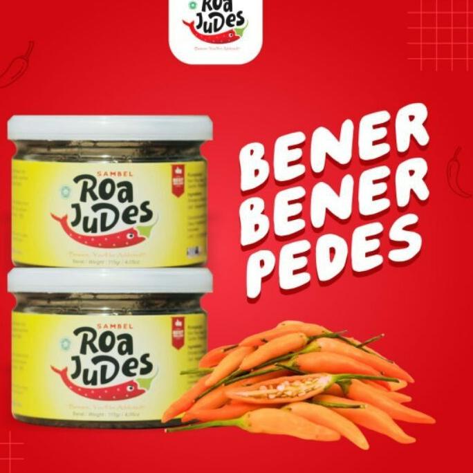 

☟ Sambel Roa Judes ( Paket Isi 3 Jar ) ♫