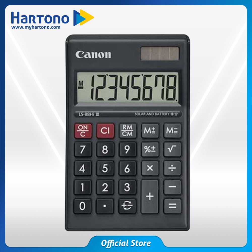 

CANON DEKSTOP CALCULATOR LS-88_HI_III