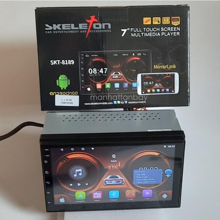 Terlaris [Ram 2Gb/Rom 16Gb] Head Unit Android Skeleton 7 Inch