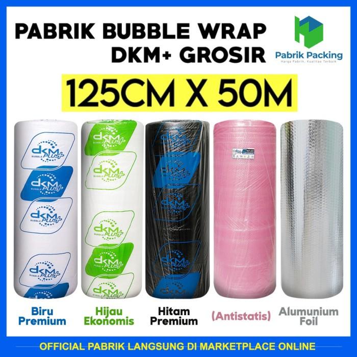 

PLASTIK BUBBLE WRAP 125CM X 50M - BUBBLE WRAP DKM+ PREMIUM MURAH /ROLL