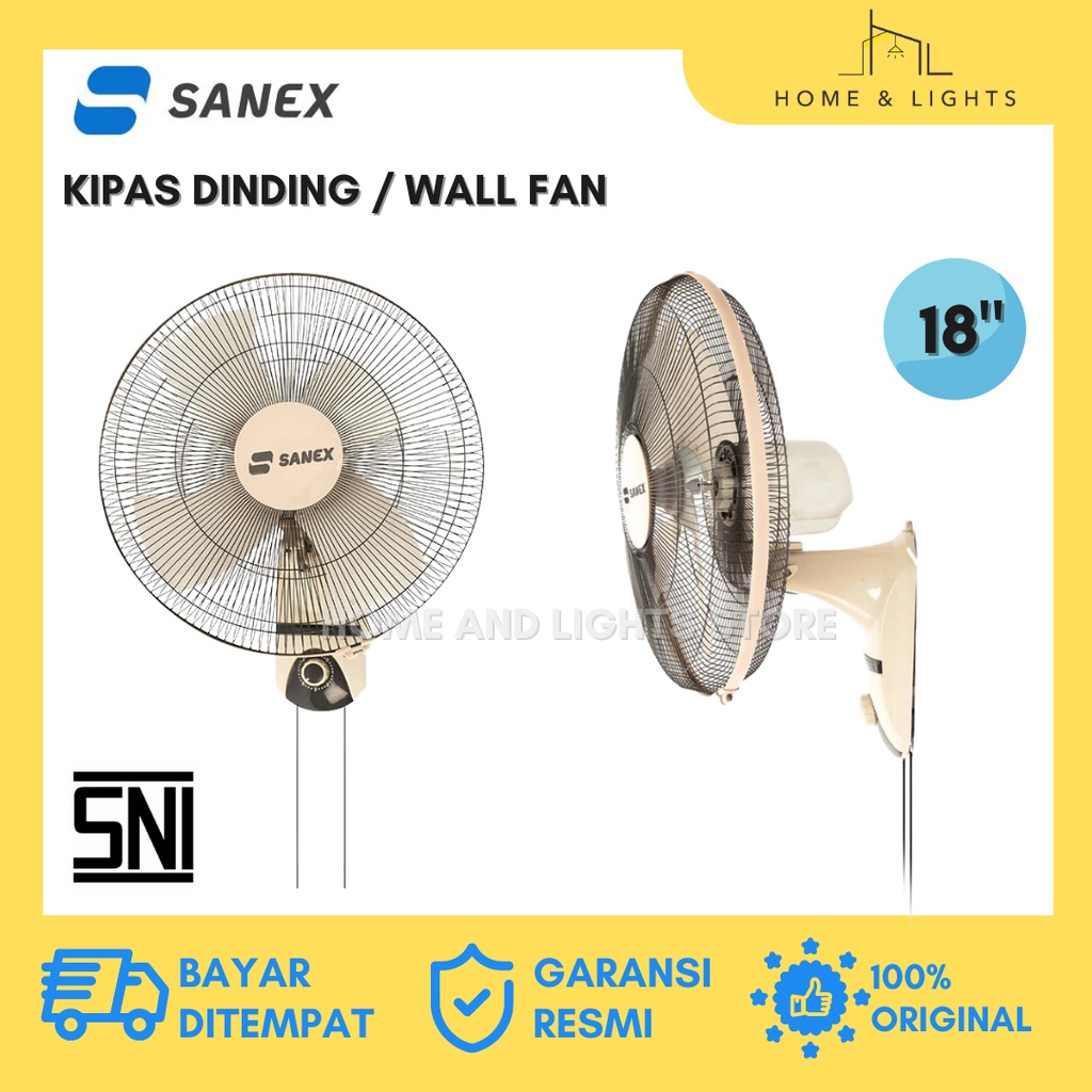 Kipas Angin Dinding Sanex Wall Fan 18&quot;