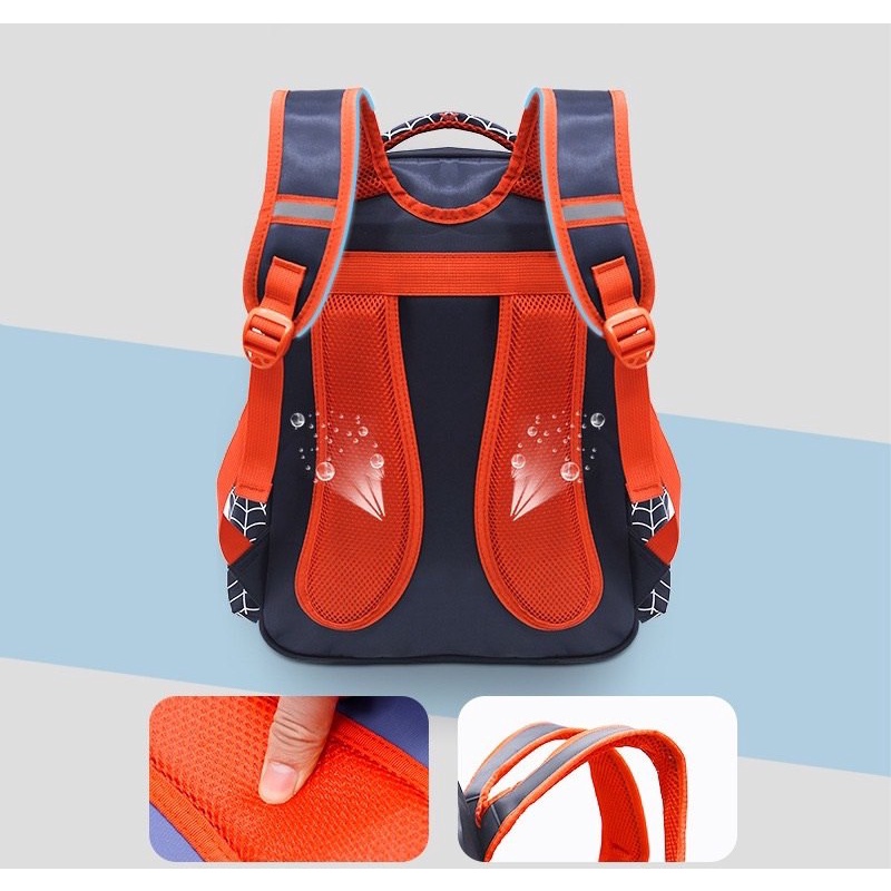 BARU LIN116 Tas Ransel Sekolah Anak Motif Spiderman-Your Affordable Quality!