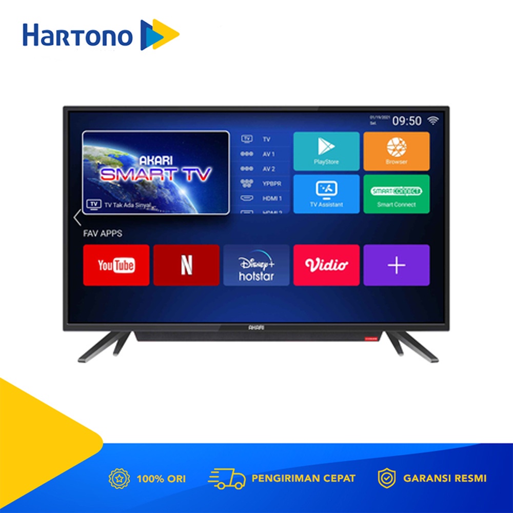 Akari 50 Inch Android Smart TV AT-5550B