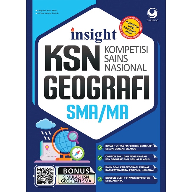 INSIGHT KSN BIOLOGI FISIKA GEOGRAFI INFORMATIKA  KEBUMIAN KIMIA MATEMATIKA SMA/MA / GRASINDO