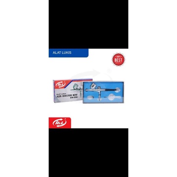 

h&l ew 550 air brush alat lukis