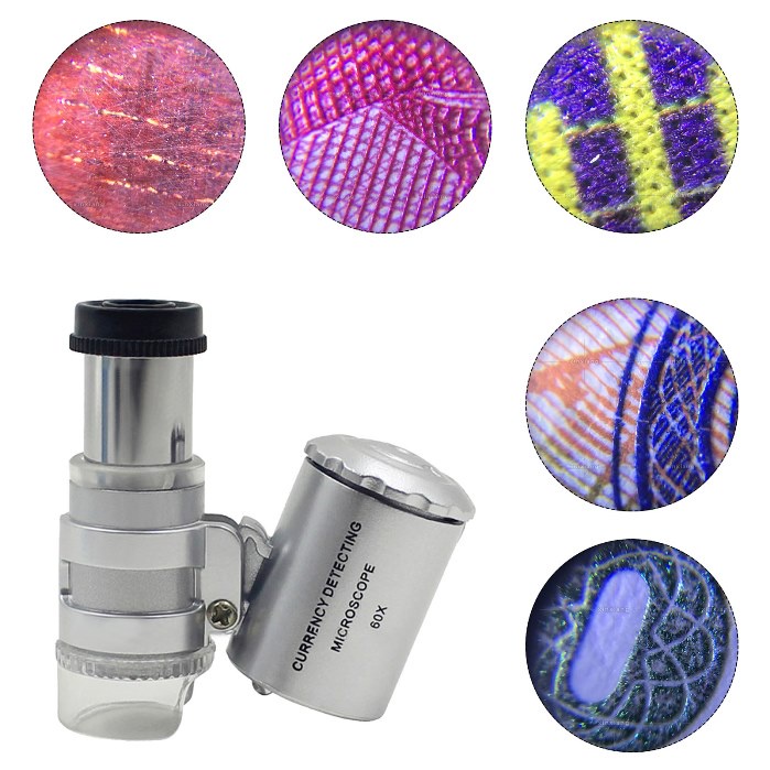 Microscope / mikroskop dengan Lampu LED