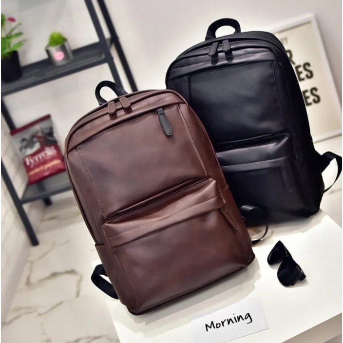 PTM-BEST SELLER TAS RANSEL KULIT ERVARD-BACKPACK PREMIUM QUALITY-TAS PUNGGUNG PRIA DAN WANITA