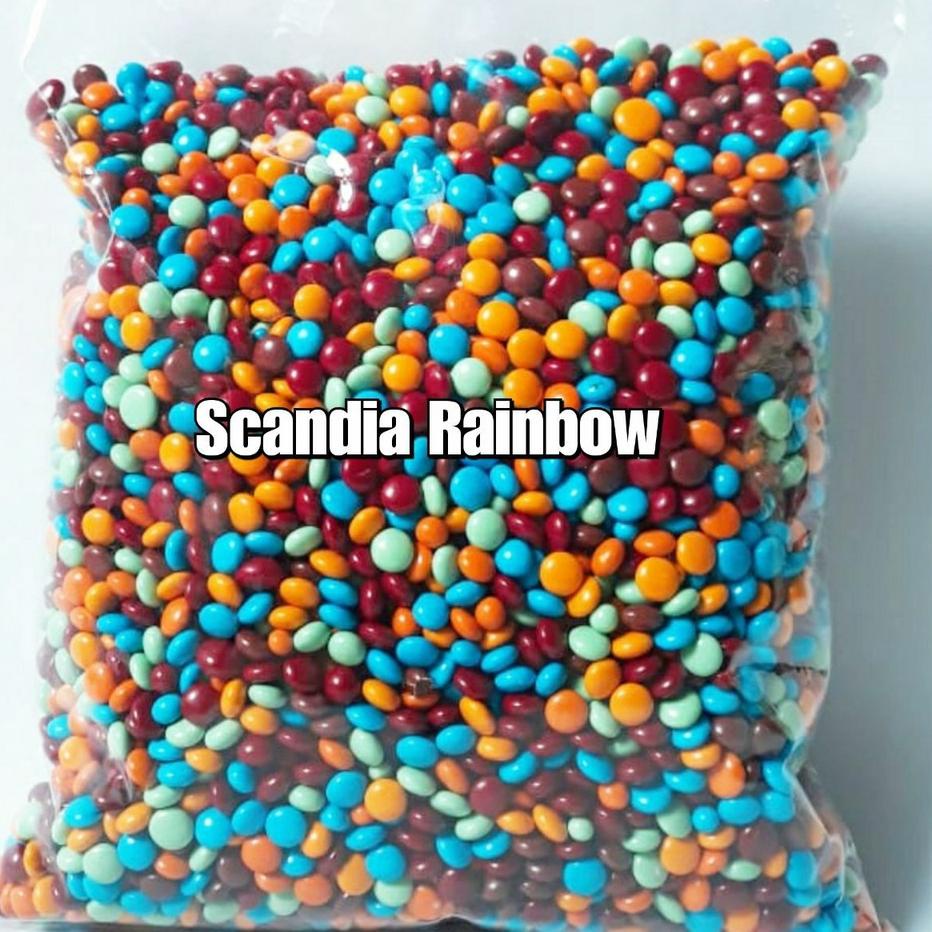 

◊ Coklat Rainbow Chacha Mini Scandia 1kg ➽