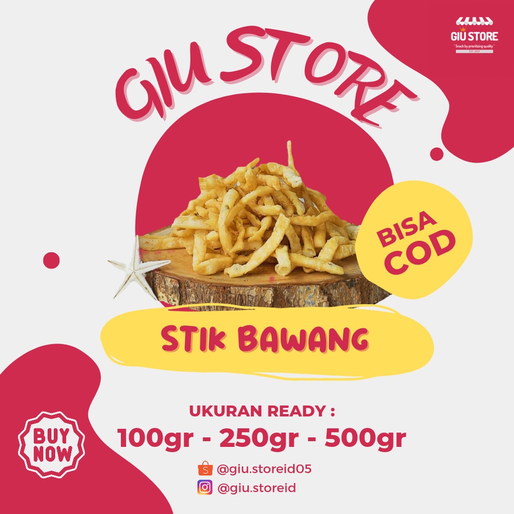 

STICK BAWANG @200GR & 500GR