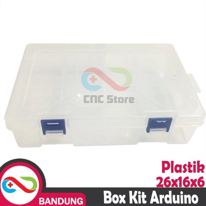 BOX PLASTIC CASE FOR ARDUINO STARTER KIT cncst00 Berkualitas
