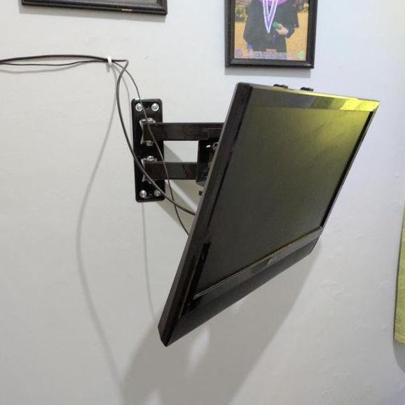 MODEL LENGAN BELALAI BRACKET LED LCD TV LG 43 " Inchi