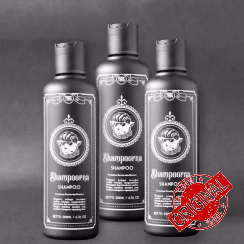 Shampoo Pelurus Rambut - SHAMPOORNA SHAMPOO THUG