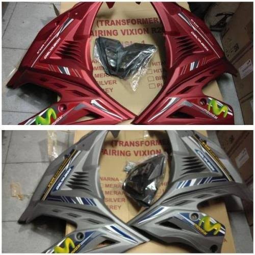sayap half fairing depan yamaha vixion r new 2017 2018 2020