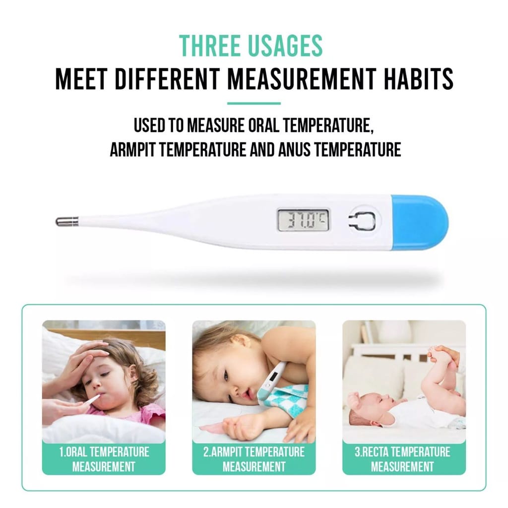 Thermometer Digital Alat Pengukur Suhu Bayi - Termometer Bayi Anak Anak