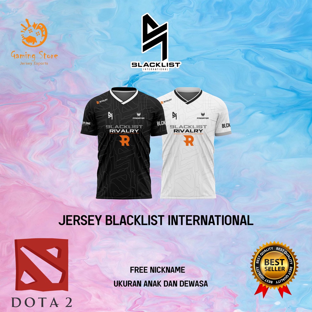 Jersey Blacklist International Filipina DOTA 2