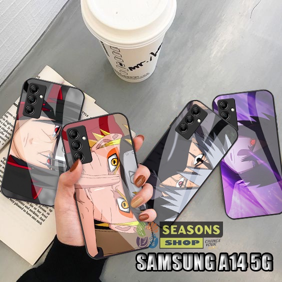 Softcase Samsung A14 5G Terbaru Softcase Kaca Samsung A14 5G - Softcase Glass Glitter Samsung A14 5G