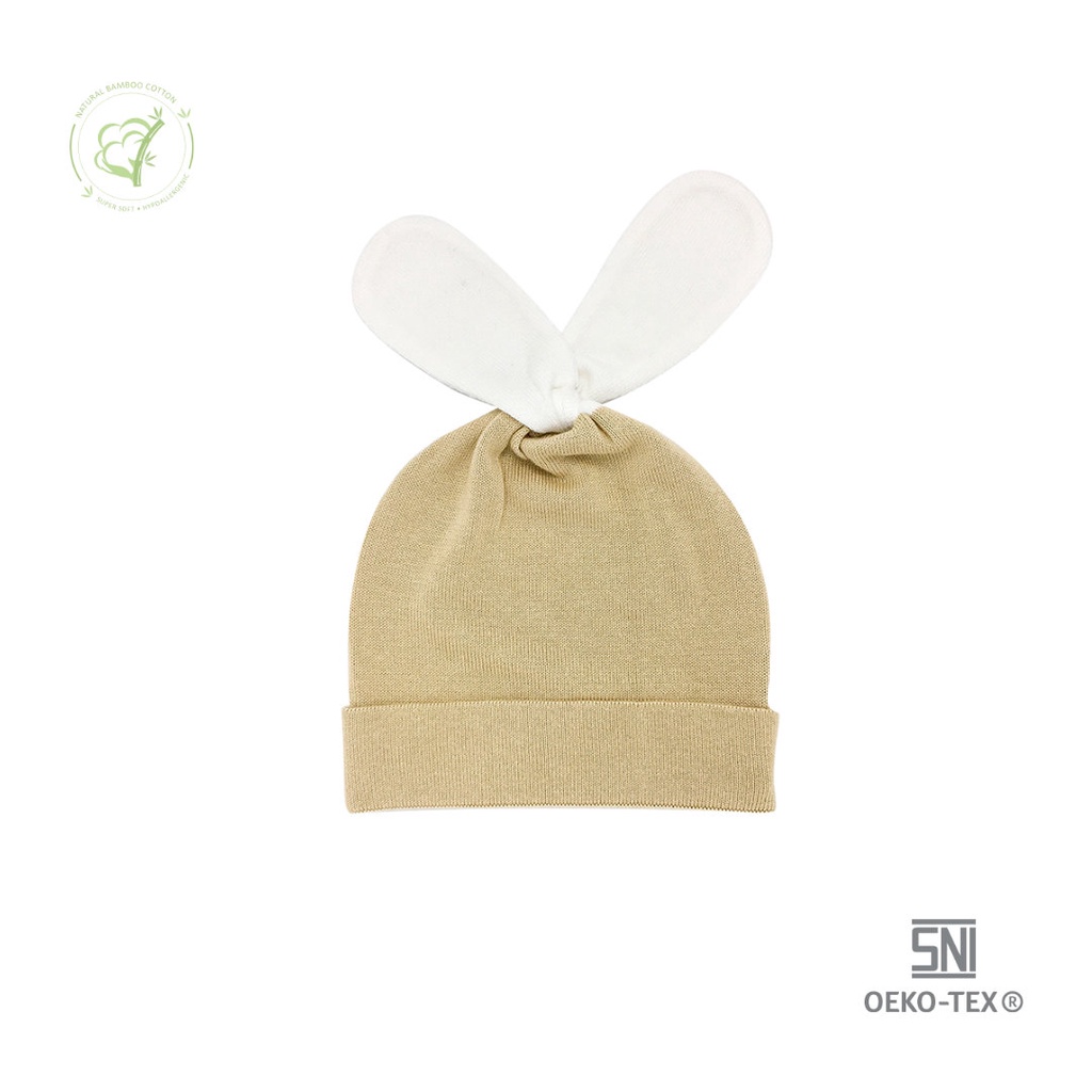 Bamboo And Bub - Bamboo Knit Hat Bunny