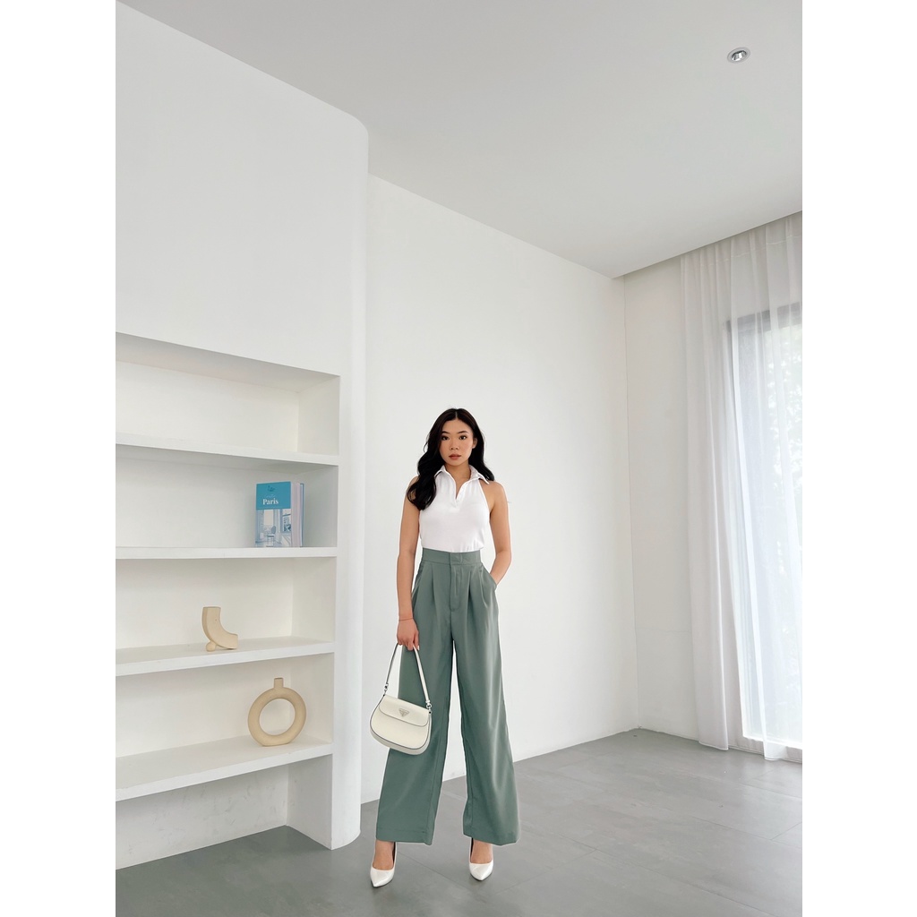 [ Marveile ] Posie Highwaist Pants / HW Cullote Pants