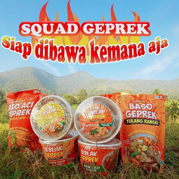 

DiminatiZ5l5K Baso geprek tulang rangu baso aci geprek soun seblak geprek original produk