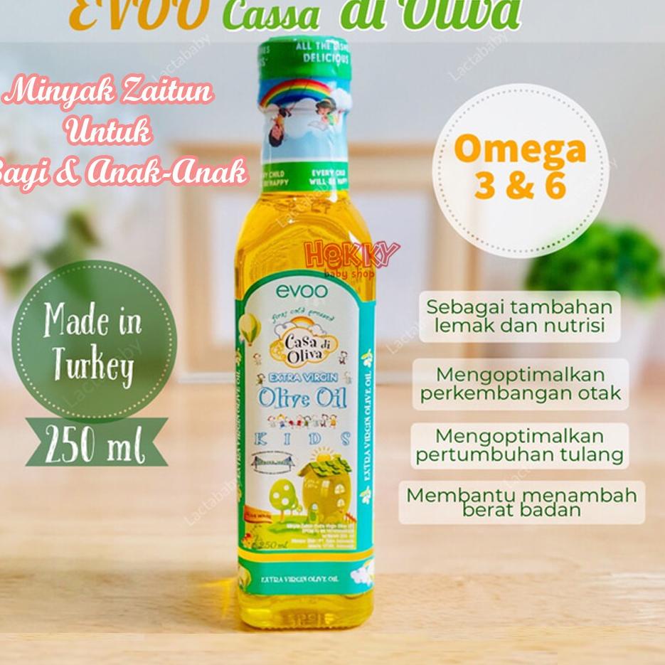 

❄ Evoo Casa Di Oliva Minyak Zaitun Untuk Anak 250 ml Ω