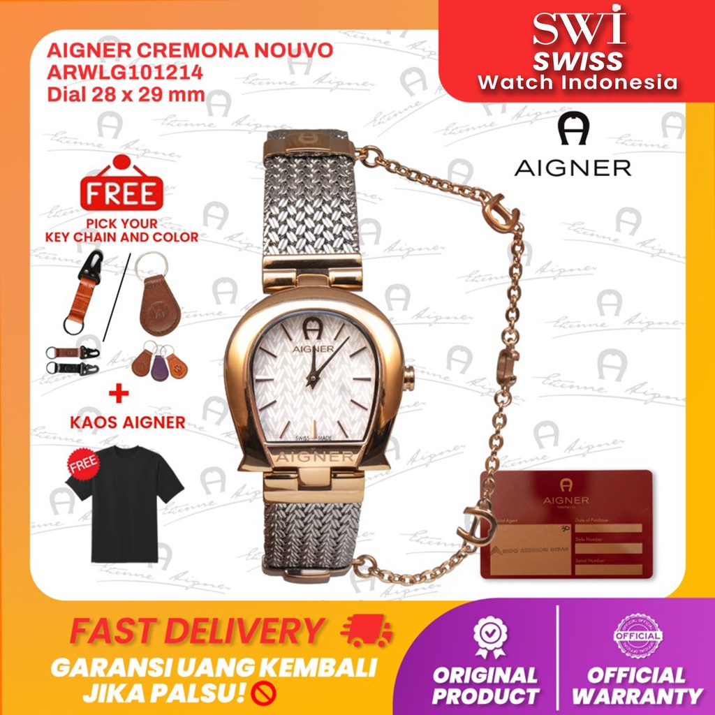 Jam Tangan Wanita Analog Aigner ARWLG2101214 Cremona Nuovo