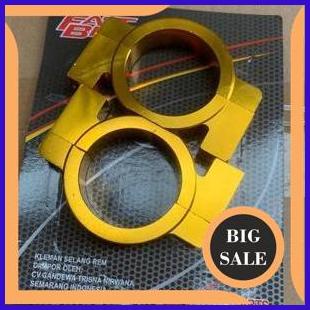 sparepart Breket Kleman Spakbor Spakboard Gantung Depan Universal Shock Tabung Depan Motor Import Fu