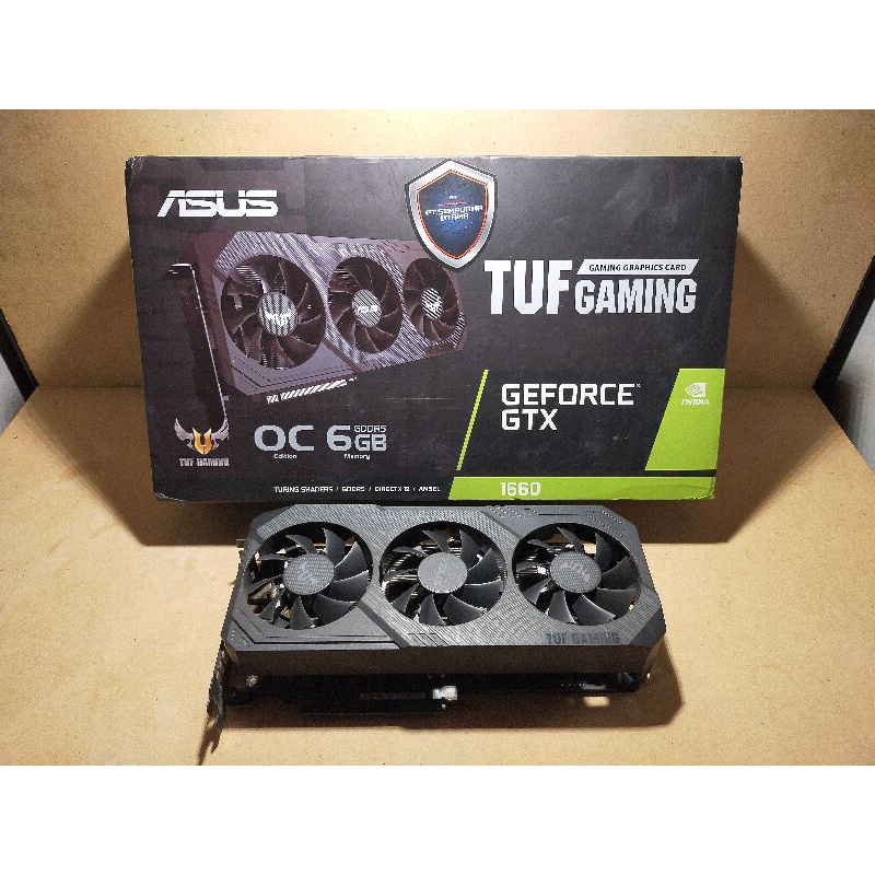 nvidia gtx 1660 Asus tuf Triple fan rare item