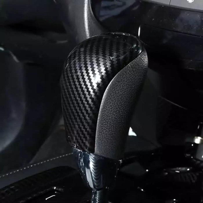 Terlaris Gear Shift Knob Carbon Cover Nissan Xtrail T32 2014-2018