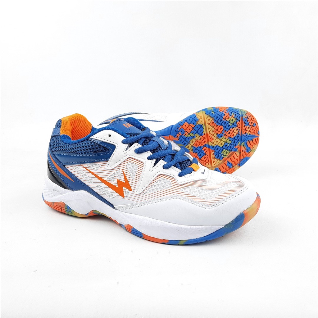 Sepatu olahraga badminton anak Eagle Hurricane.JR 32-36