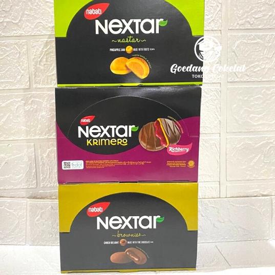 

Harga Miring Nabati Nextar Brownies Krimero Nastar Nanas / Brownies / Strawberry / Blueberry - 1 Box (10 pcs X 34gr)