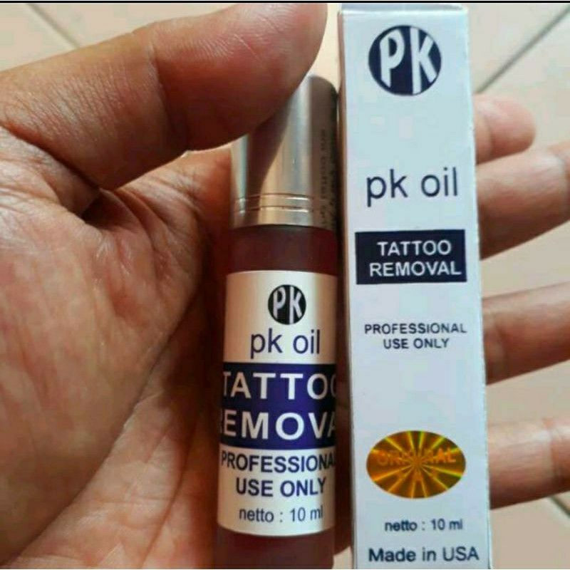 PK OIL - obat penghapus tato secara permanen tanpa bekas