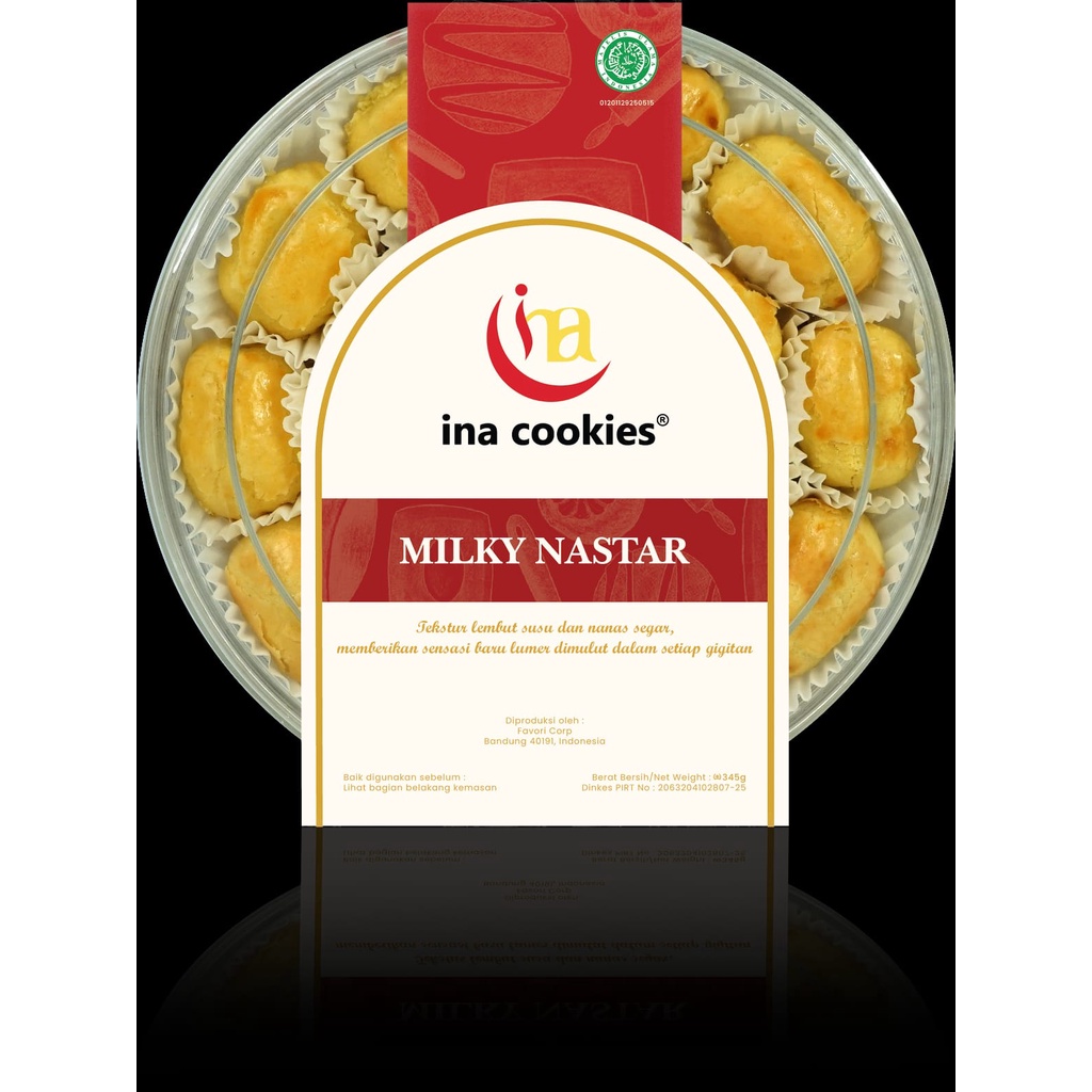 

Ina Cookies Premium Anniversary 30th Milky Nastar Kue Kering Lebaran