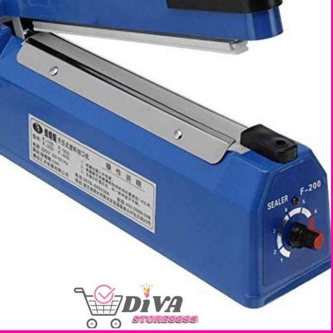 ⅍ Impulse Sealer GSE 200mm / Mesin Press Listrik sealer plastik press plastik ☪