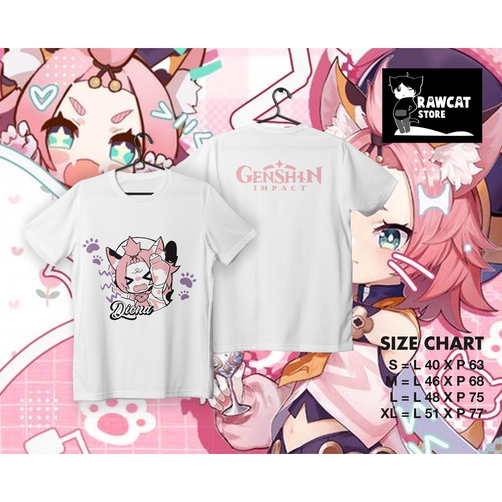 kaos game - gensin impact diona